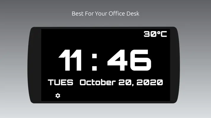 Desk Clock android App screenshot 9