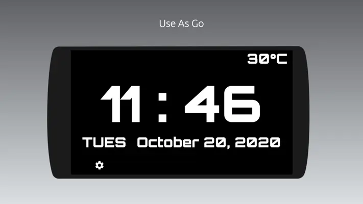 Desk Clock android App screenshot 7